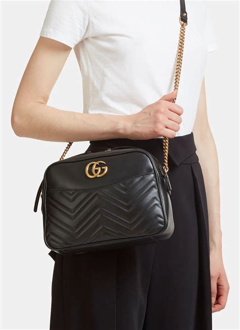 gucci gg marmont 2.0 matelassé leather shoulder bag|Gucci Marmont small matelasse bag.